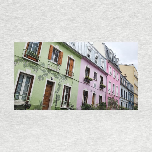 Paris Rue Cremieux Row Houses by BlackBeret